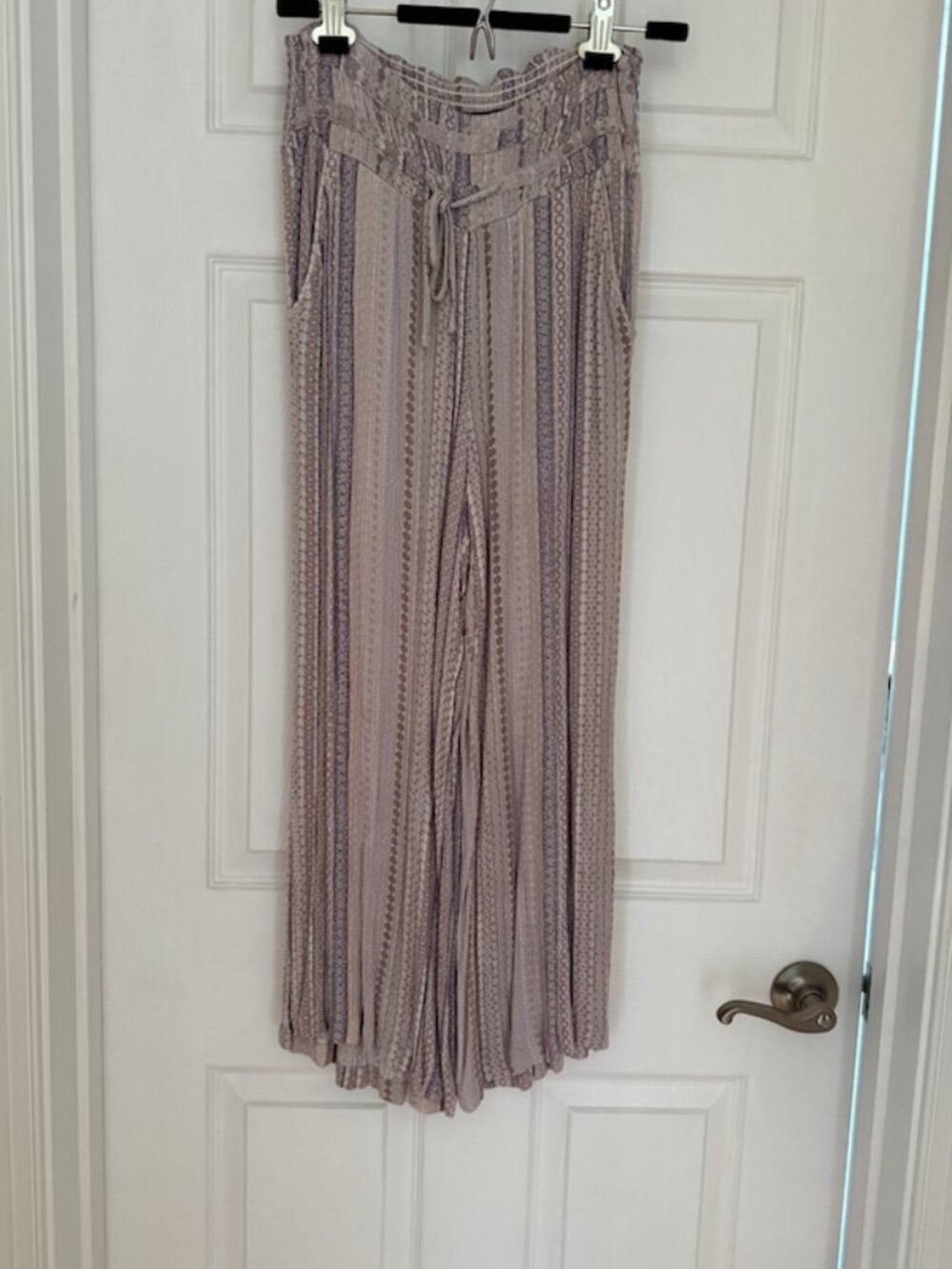 Womens Beachy Crepe Pants sx L